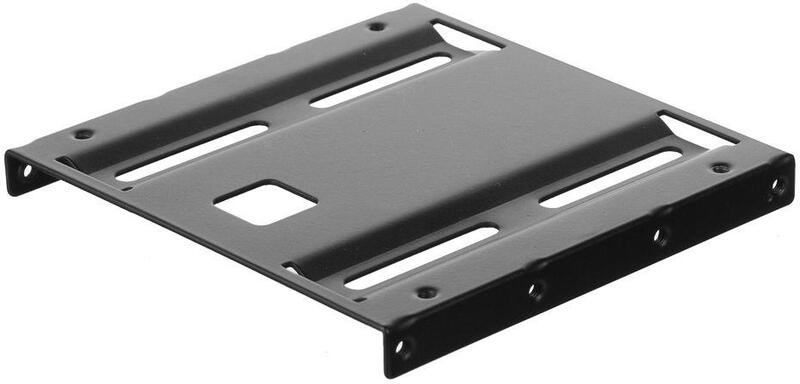 Act 2 5 inch naar 3 5 4 orig - ACT AC1540 2,5 inch-naar-3,5 inch Inbouwframe (zwart)