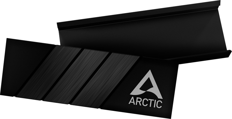 Arctic m2 pro ssd koeler heatsink 2 orig - ARCTIC ACOTH00001A Koelingaccessoire (zwart)