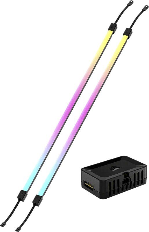 Corsair icue link ls350 aurora light s 7232547 - Corsair CL-9011135-WW PC-verlichting (zwart)