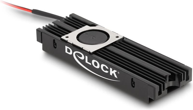 Delock 18451 onderdeel accessoire voo 3 orig - DeLock 18451 20mm Koelingaccessoire (zwart)