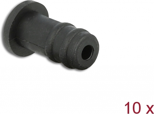 Delock 60251 stofkap voor 3 5 mm 2 orig - DeLock 60251 Behuizingonderdeel (zwart)