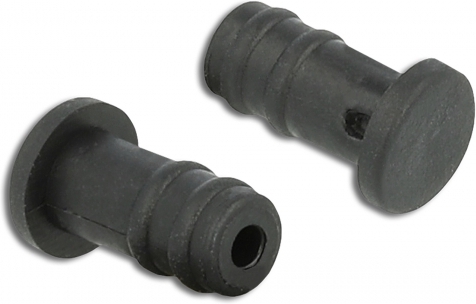 Delock 60251 stofkap voor 3 5 mm 3 orig - DeLock 60251 Behuizingonderdeel (zwart)