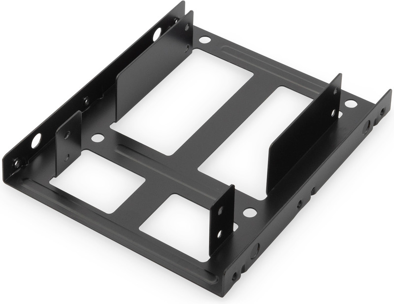 Digitus da 70434 computerbehuizing ond 4 orig - Digitus DA-70434 2,5 inch-naar-3,5 inch Inbouwframe (zwart)