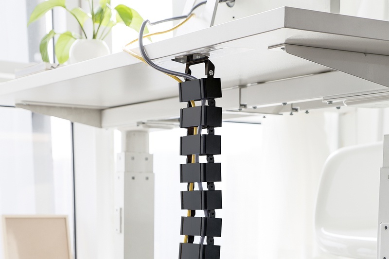 Digitus flexibele kabelgeleiding met i 4 orig - Digitus Flexibele kabelgeleiding met instelbare Kabelbeheer (zwart)