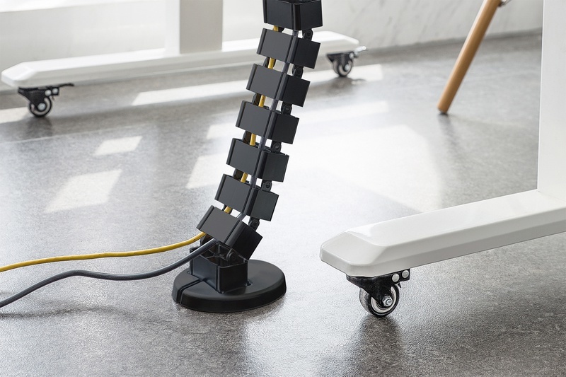 Digitus flexibele kabelgeleiding met i 5 orig - Digitus Flexibele kabelgeleiding met instelbare Kabelbeheer (zwart)
