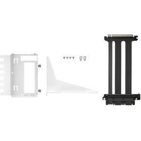 Fractal design flex 2 4 0 white 2 orig - Fractal Design FD-A-FLX2-002 PCIe 4.0 Verticale GPU-beugel (wit)