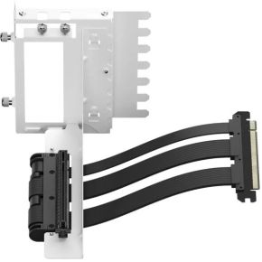 Fractal design flex 2 4 0 white 3 orig - Fractal Design FD-A-FLX2-002 PCIe 4.0 Verticale GPU-beugel (wit)