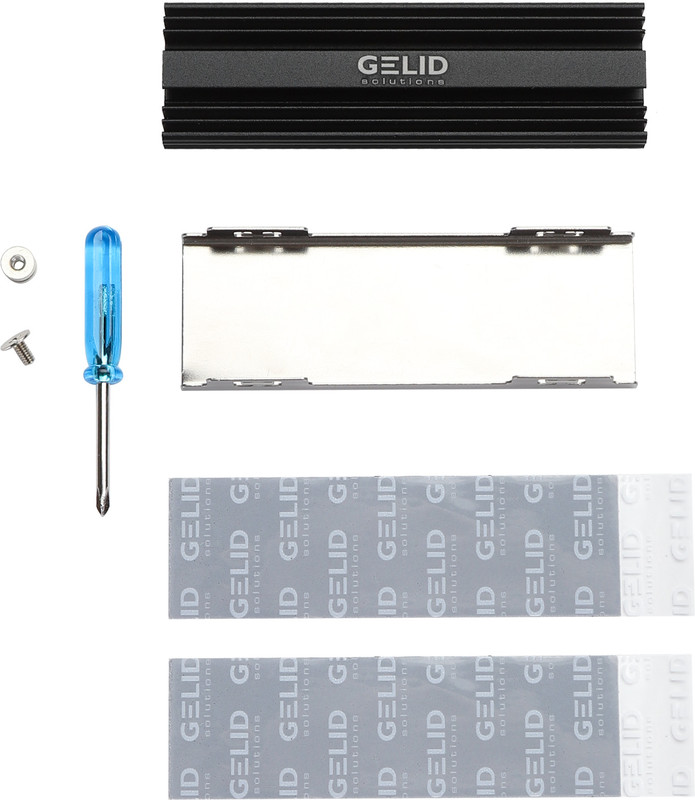 Gelid solutions icecap m 2 ssd cooler 4 orig - Gelid Solutions HS-M2-SSD-21 Koelingaccessoire