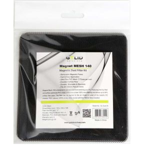 Gelid solutions magnet mesh 140 dust filter 2 orig - Gelid Solutions SL-Dust-04 140mm Stoffilter (zwart)