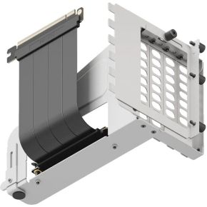 Havn universal vertical gpu white 2 orig - HAVN HVN-AS-UVGPK-50 PCIe 5.0 Verticale GPU-beugel (wit)