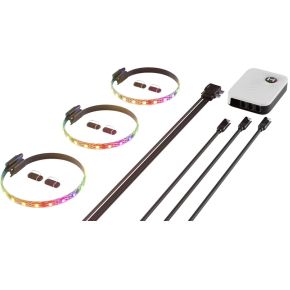 Hyte ls10 led strip 3 pack with 2 orig - Hyte ACC-HYTE-LS10-B-3NP PC-verlichting (zwart)