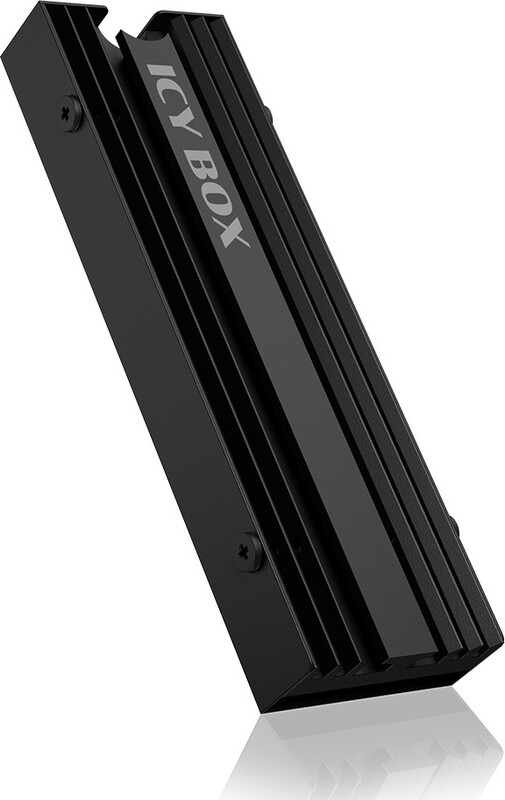 Icy box ib m2hs ps5 heatsink voor m 2 orig - ICY BOX 60951 Koelingaccessoire (zwart)