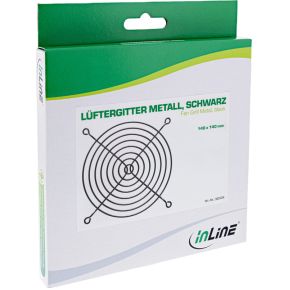 Inline 33372x koeling accessoire zwar 3 orig - InLine FGR-140B 140mm Koelingaccessoire (zwart)