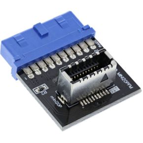 Inline adapter usb 3 0 naar usb 2 orig - InLine ZUUS-399 Inbouwframe (zwart)