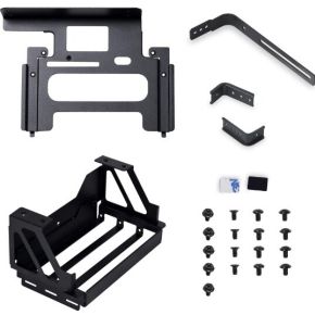 Lian li lian li o11de 9x gpu black 2 orig - Lian-Li O11DE-9X tot 348mm Verticale GPU-beugel (zwart)