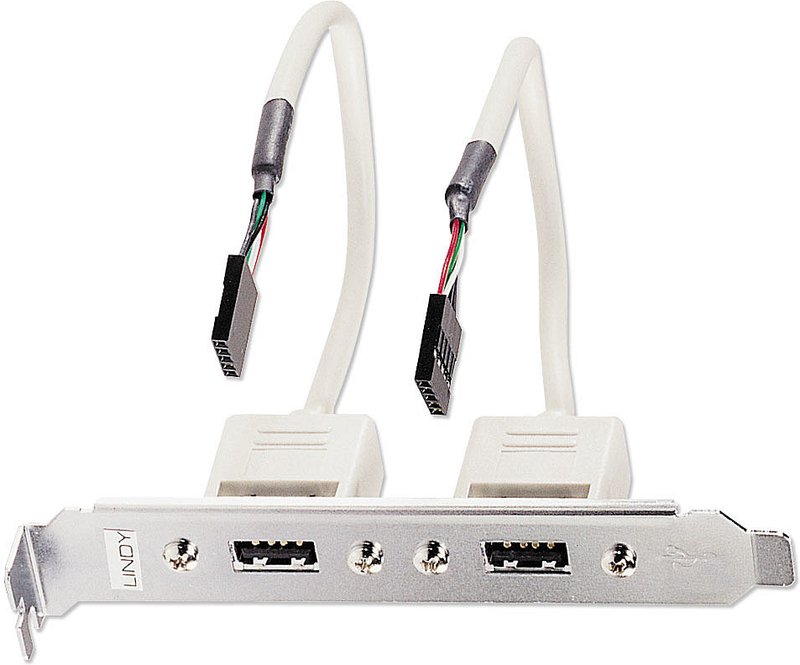 Lindy usb adapter 2 x 5 idc