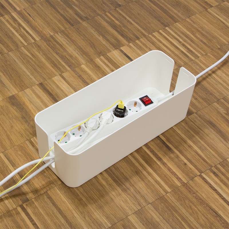 Logilink kab0063 cable organizer kabelb 4 orig - Logilink KAB0063 Kabelbeheer (wit)