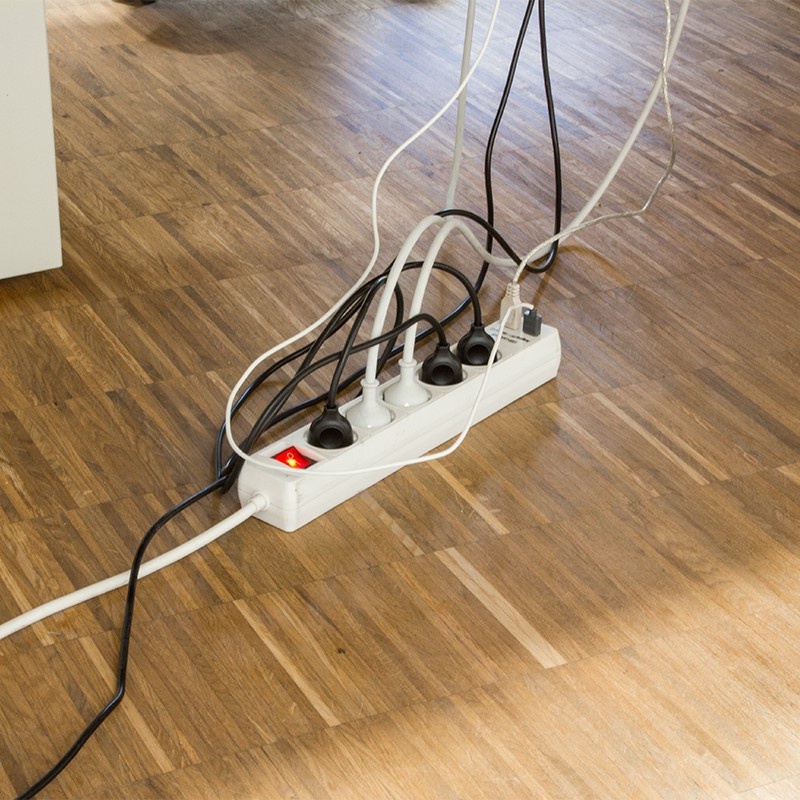 Logilink kab0063 cable organizer kabelb 7 orig - Logilink KAB0063 Kabelbeheer (wit)