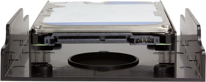 Logilink montagebracket 3 5 2 5 hdd 3 orig - Logilink AD0010 3,5 inch-naar-2,5 inch Inbouwframe (zwart)