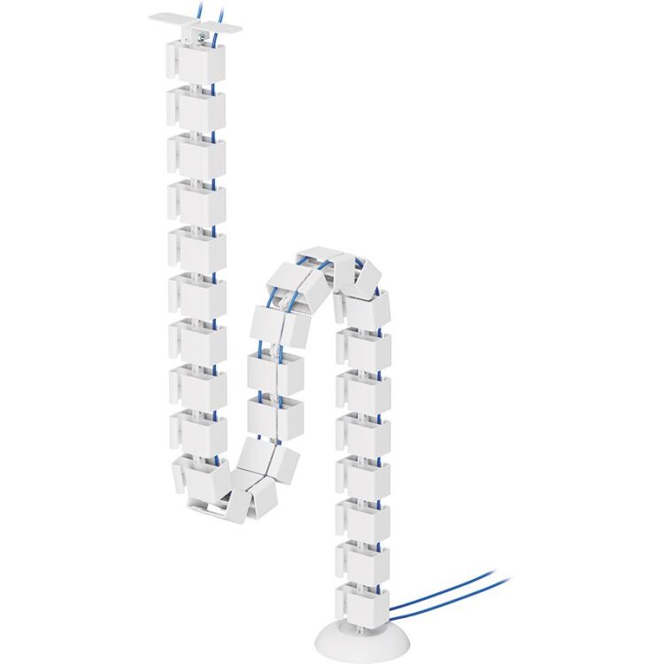 Neomounts ads06 130wh kabelgeleider schr 11 orig - Neomounts ADS06-130WH Kabelgeleider Kabelbeheer (wit)