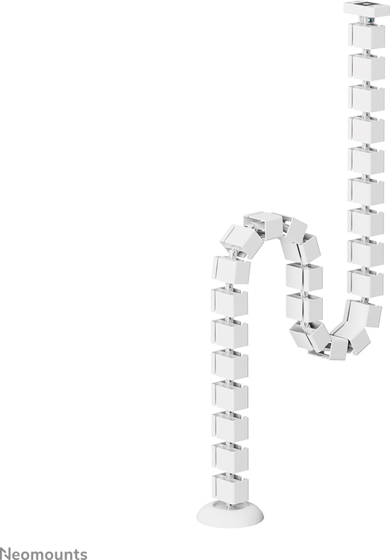 Neomounts ads06 132wh kabelgeleider magn 4 orig - Neomounts ADS06-132WH Kabelgeleider magnetische Kabelbeheer (wit)