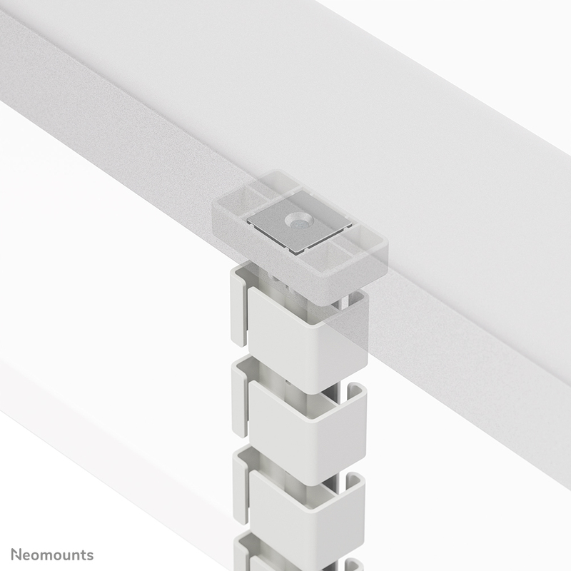 Neomounts ads06 132wh kabelgeleider magn 7 orig - Neomounts ADS06-132WH Kabelgeleider magnetische Kabelbeheer (wit)