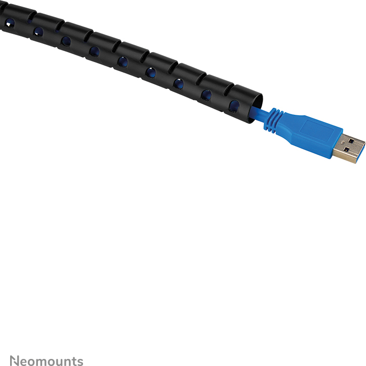 Neomounts kabelspiraal voor 1 3 kabels k 3 orig - Neomounts Kabelspiraal voor 1-3 kabels Kabelbeheer (zwart)