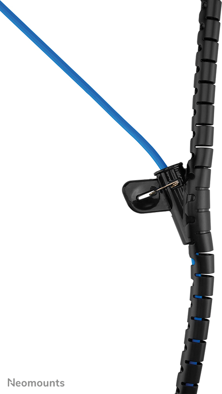Neomounts kabelspiraal voor 1 3 kabels k 4 orig - Neomounts Kabelspiraal voor 1-3 kabels Kabelbeheer (zwart)