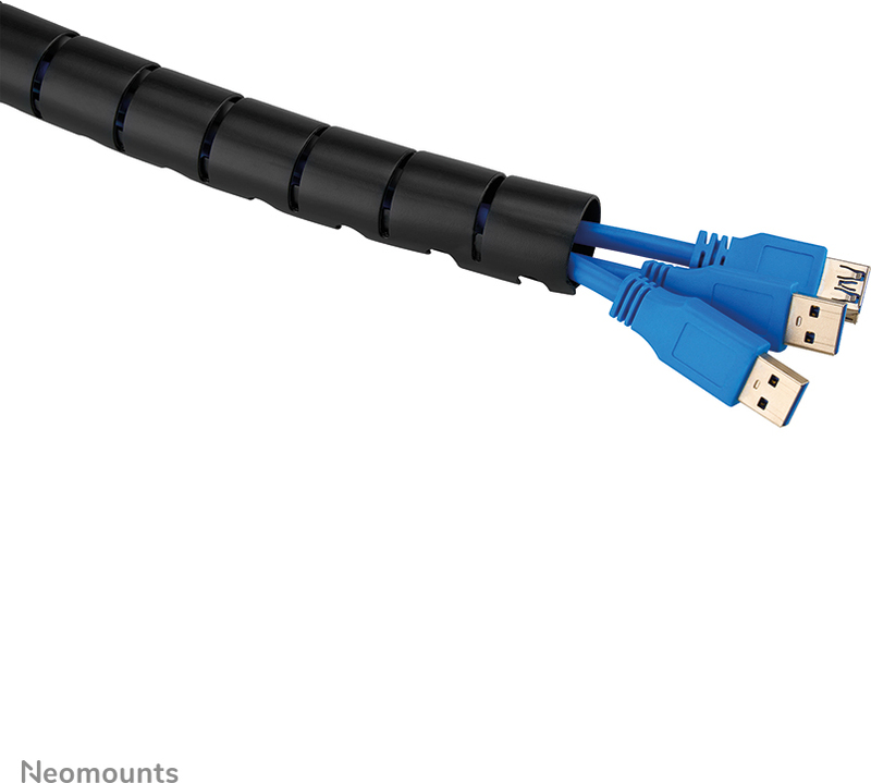 Neomounts kabelspiraal voor 1 5 kabels k 3 orig - Neomounts Kabelspiraal voor 1-5 kabels Kabelbeheer (zwart)