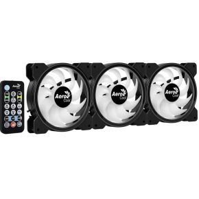 Aerocool Saturn 12F ARGB 3x fan + controller case fan, productafbeelding 4