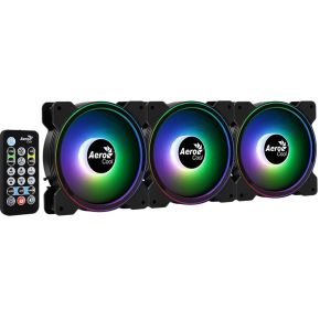 Aerocool Saturn 12F ARGB 3x fan + controller case fan, productafbeelding 5