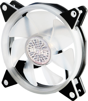 Akasa ak fn099 12cm addressable led 2 orig - Akasa Vegas AR7 Addressable RGB LED Fan 120mm Case Fan (Black/White)