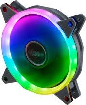 Akasa ak fn099 12cm addressable led - Akasa Vegas AR7 Addressable RGB LED Fan 120mm Case Fan (Black/White)