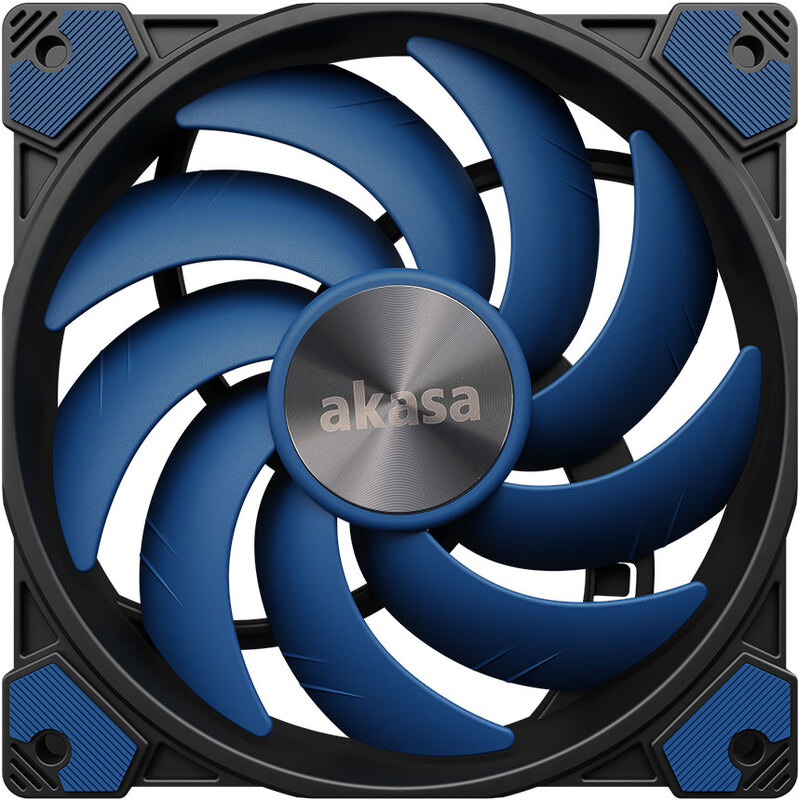 Akasa alucia sc computer behuizing v 776023 2 orig - Akasa Alucia SC14 Premium PWM Fan 140mm Case Fan (Black)
