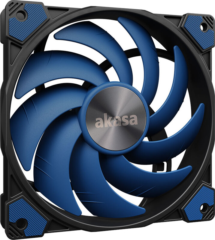 Akasa alucia sc computer behuizing v 776023 3 orig - Akasa Alucia SC14 Premium PWM Fan 140mm Case Fan (Black)