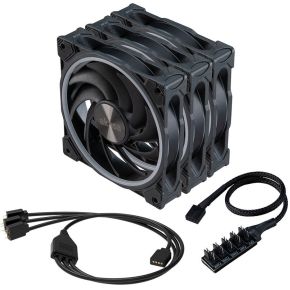 NZXT Aer RGB 2 120mm Case Fan (Black) - afbeelding 3