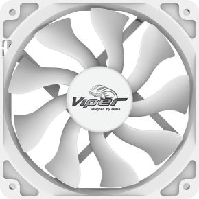 Viper White 120mm PWM Fan (3-Pack) - afbeelding 3