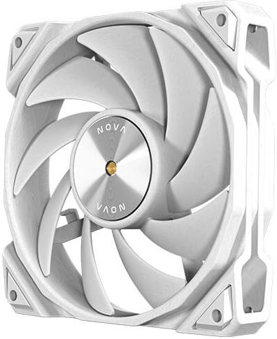 Antec 0 761345 40052 7 koelsysteem v 2 orig - Antec Nova 120 White High-Performance PWM Fan 120mm Case Fan (White)