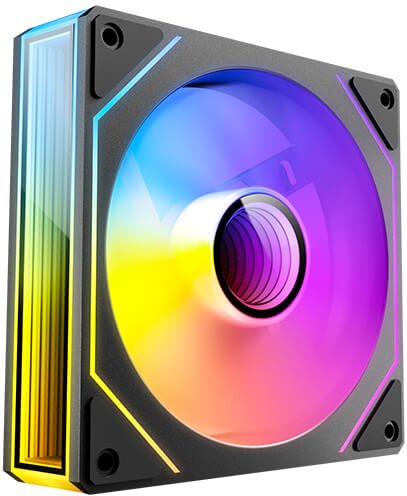 Antec 0 761345 40060 2 koelsysteem v - Antec Vision 120 ARGB PWM 120mm Case Fan (Black)
