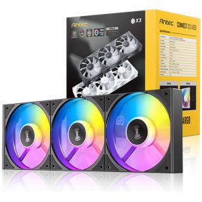 Connect C120 ARGB 120mm PWM Fan (3-Pack) - Black - afbeelding 6
