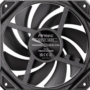 Nova 120 High-Performance PWM Fan 120mm Case Fan (Black) - afbeelding 3