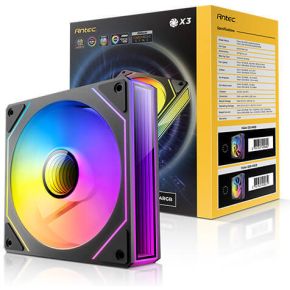 Vision 120R ARGB Reverse Black 120mm Case Fan (Black) - afbeelding 6