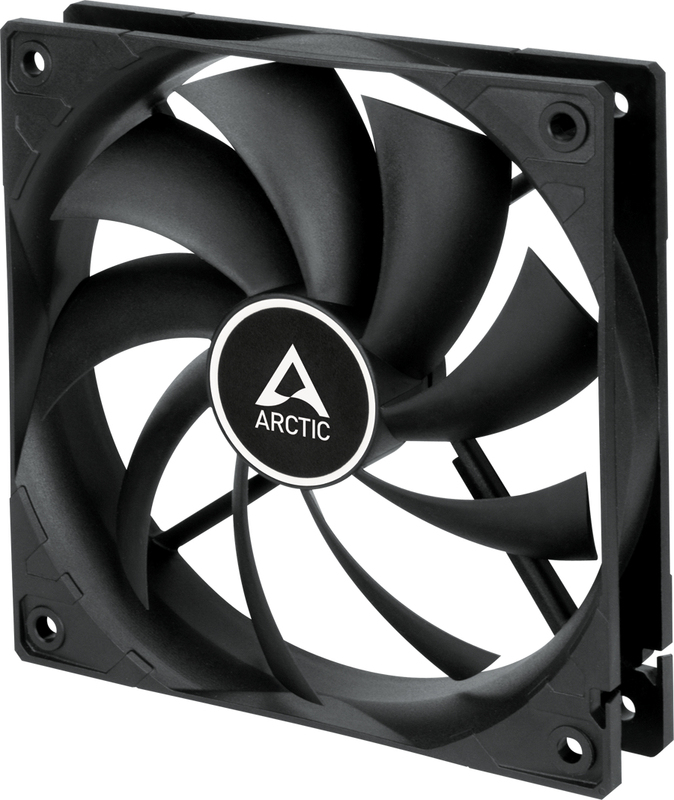 Arctic f12 pwm pst case fan 2 orig - ARCTIC F12 PWM PST 120mm Case Fan