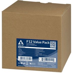 F12 Black 120mm Case Fan (Black) - afbeelding 5