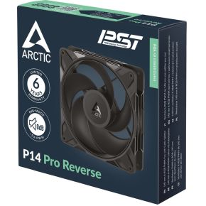 P14 Pro Reverse 3 Pack 140mm Case Fan (Black) - afbeelding 6