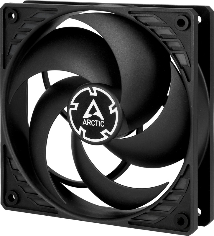 Arctic p12 case fan 2 orig - ARCTIC P12 120mm Fixed Speed Case Fan - 1800 RPM, 56.3 CFM, 2.20 mmH2O