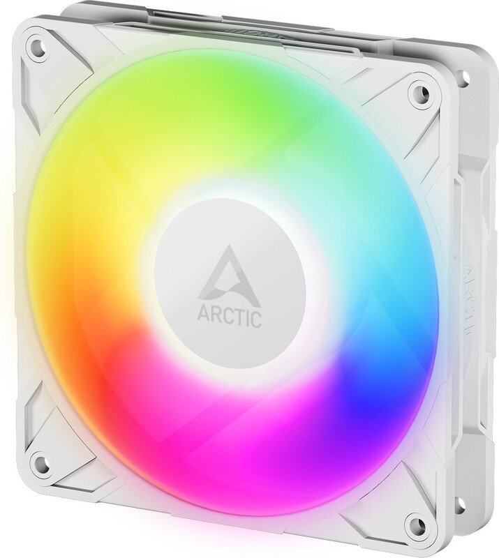 Arctic p12 pro a case fan 776124 - ARCTIC P12 Pro A-RGB White 120mm Case Fan (White)