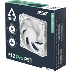 P12 Pro PST White 120mm Case Fan (White) - afbeelding 6