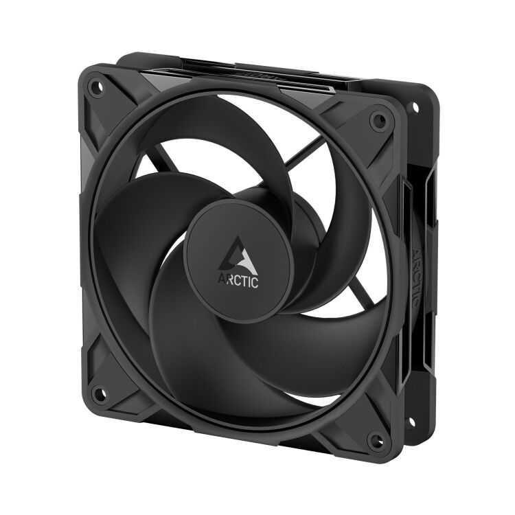 P12 Pro Reverse 120mm PWM Case Fan, 500-3000 RPM, 73 CFM, 4.5 mmH2O, Black - afbeelding 7