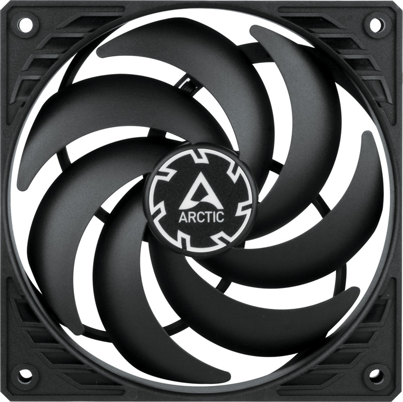 Arctic p12 slim pmw pst ventilatorhui 3 orig - ARCTIC P12 Slim PWM PST 120mm Case Fan (White)
